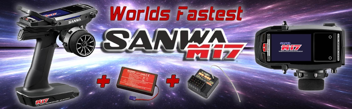SANWA M17 プロポ RX-493 2.4GHz SPRCIALITS+somabook.net